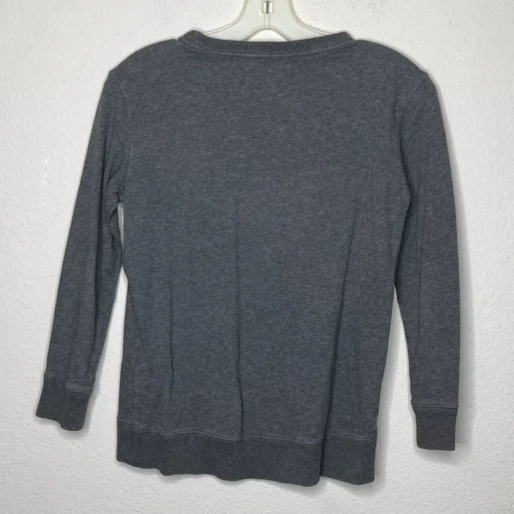 GAP Kids‎ Shirt With Hearts Gray